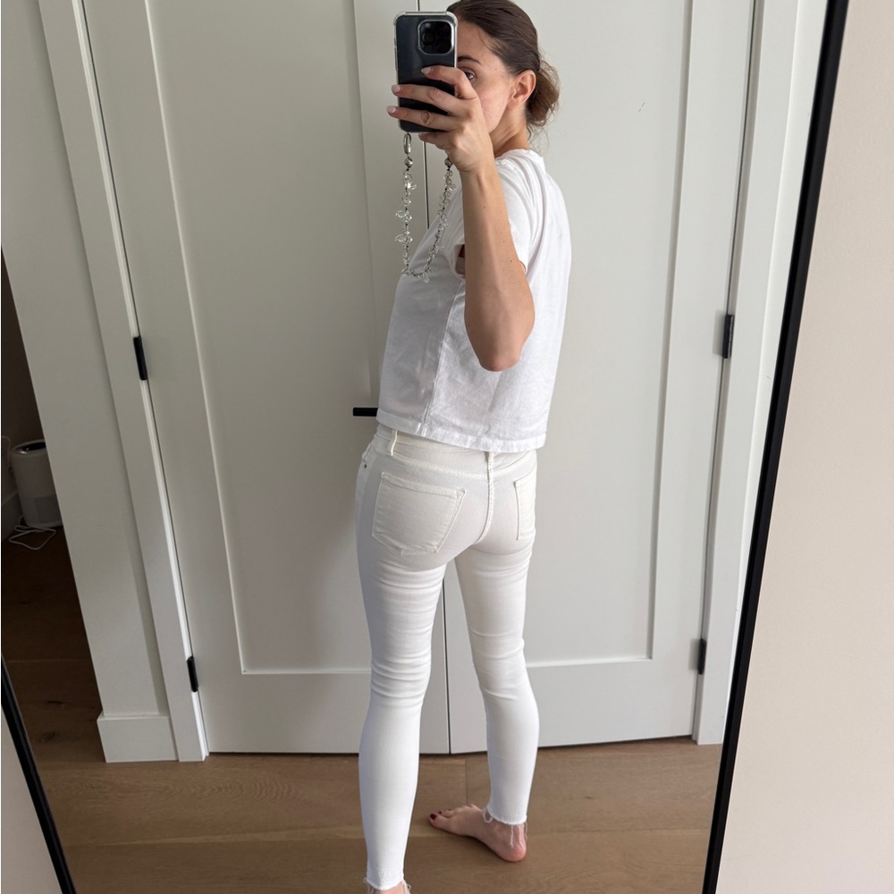 White Ripped Jeans - Picture 2 of 2